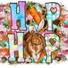 Hip Hop Rabbit DTF Transfer