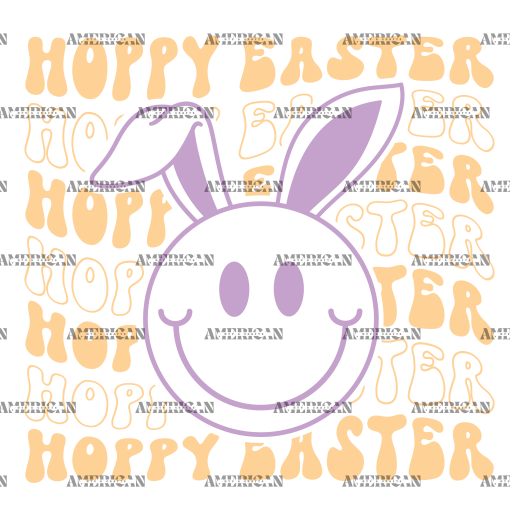 Hoppy Easter-1 DTF Transfer