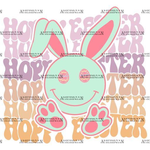 Hoppy Easter-2 DTF Transfer