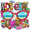 Hot Girl Summer Goggles DTF Transfer