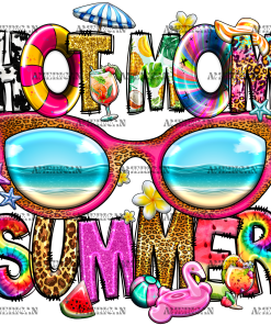 Hot Mom Summer Googles DTF Transfer