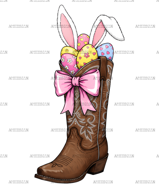 Howdy Easter-3 DTF Transfer