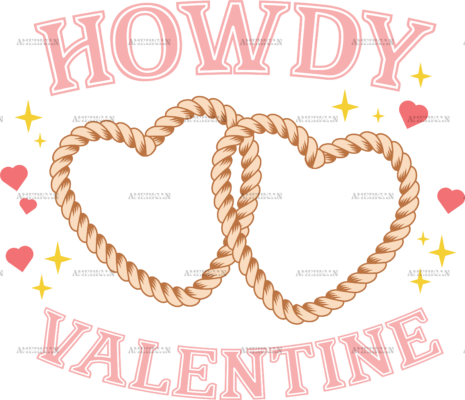 Howdy Valentinne-1 DTF Transfer