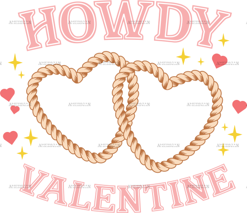 Howdy Valentinne-1 DTF Transfer