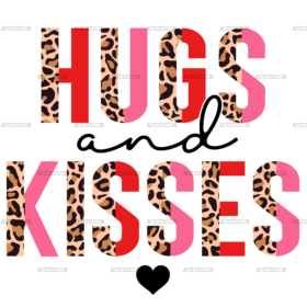 Hugs And Kisses-2 DTF Transfer