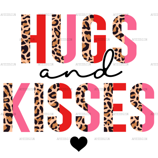 Hugs And Kisses-2 DTF Transfer