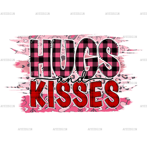Hugs And Kisses-3 DTF Transfer
