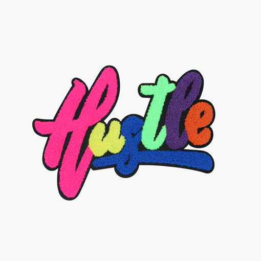 Hustle Patch (Large/Chenille) - Image 3