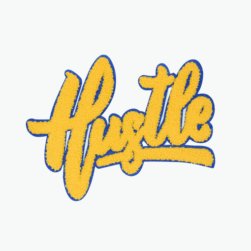Hustle Patch (Large/Chenille) - Image 2