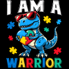 I Am A Warrior DTF Transfer