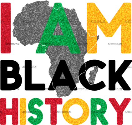I am Black History-12 DTF Transfer