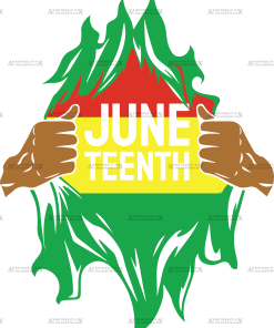 Juneteenth-2 DTF Transfer
