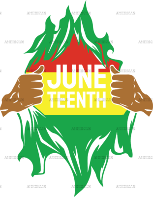 Juneteenth-2 DTF Transfer