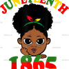 Juneteenth 1865 Child-2 DTF Transfer
