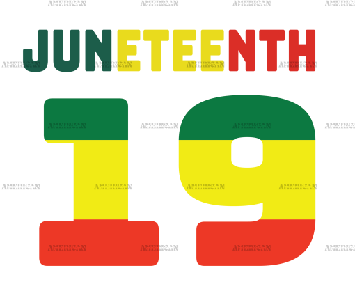Juneteenth 19-2 DTF Transfer