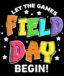 Let The Games Begin Field Day-8 DTF Transfer