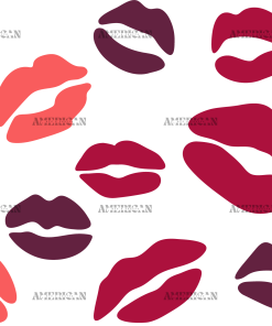 Lips UV DTF Transfer