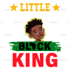 Little Black King-2 DTF Transfer
