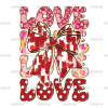 Love Bow-2 DTF Transfer