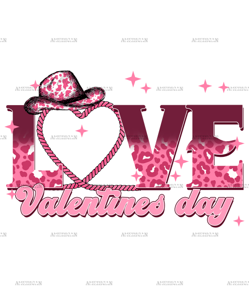 Love Valentines Day-2 DTF Transfer