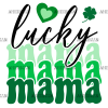 Lucky Mama Hearts UV DTF Transfer