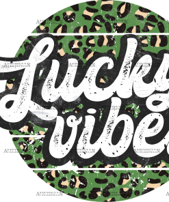 Lucky Vibes-2 DTF Transfer
