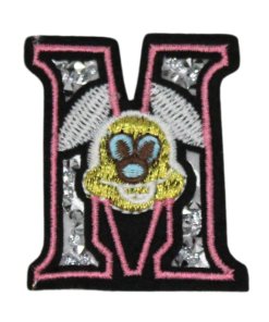 M Crystal Patch (Small/Embroidery)