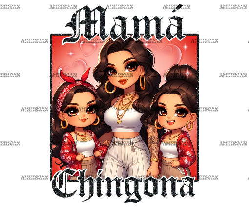 Mama Chingona-3 DTF Transfer