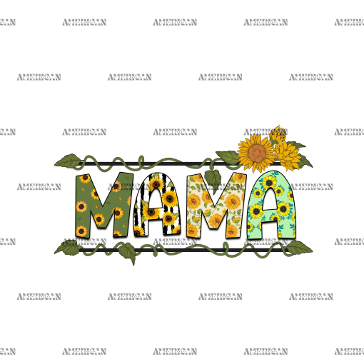Mama Floral DTF Transfer