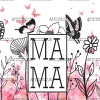 Mama-Wild-Flowers UV DTF Transfer