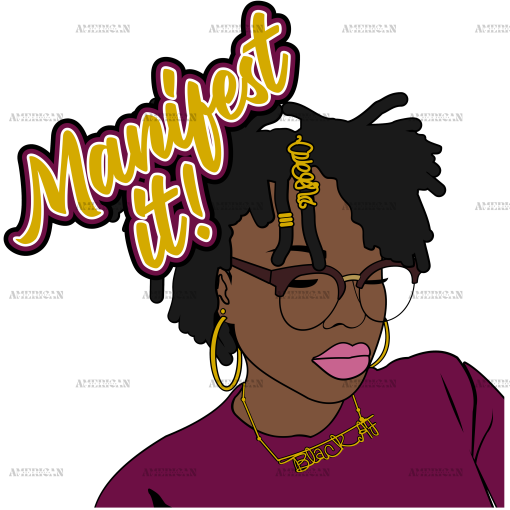Manifest It DTF Transfer