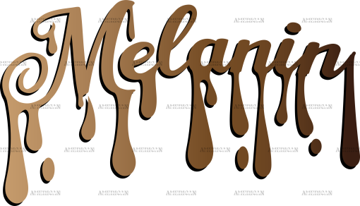 Melanin Drip Fade DTF Transfer