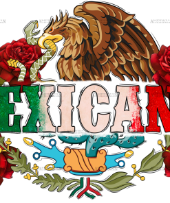 Mexicana Eagle Dtf Transfer