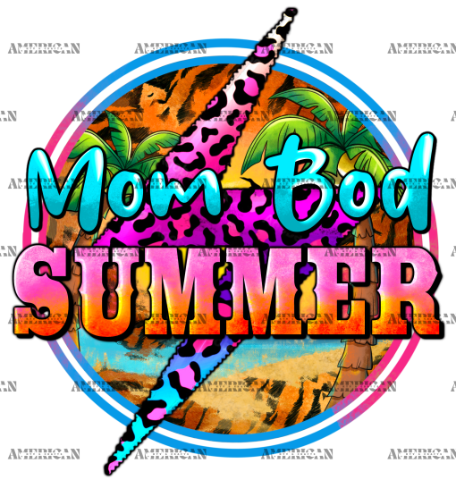 Mom Bod Summer DTF Transfer