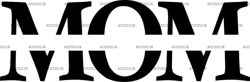 Mom Custom Black-1 DTF Transfer