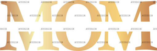 Mom Custom Gold DTF Transfer