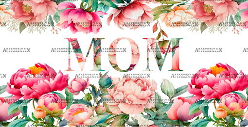 Mom Floral-1 UV DTF Transfer