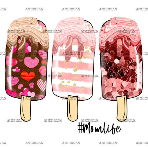 Mom Life Icecream DTF Transfer