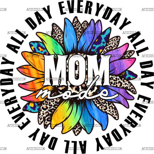 Mom Mode Everyday DTF Transfer