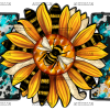 Mom Sunflower Bee DTF Transfer