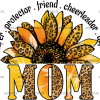 Mom Sunflower DTF Transfer