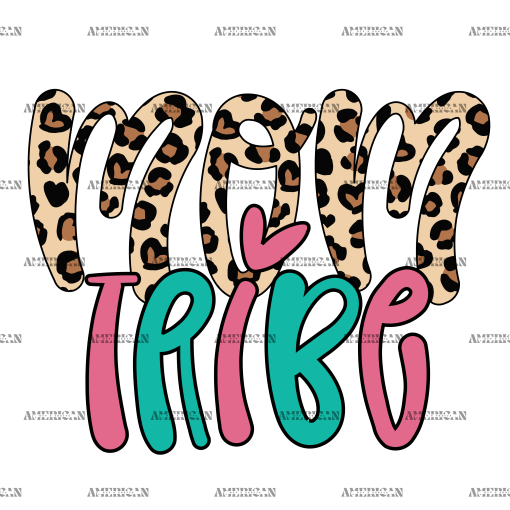 Mom Tribe DTF Transfer