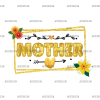 Mother Frame DTF Transfer