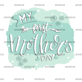 My First Mother's Day DTF Transfer