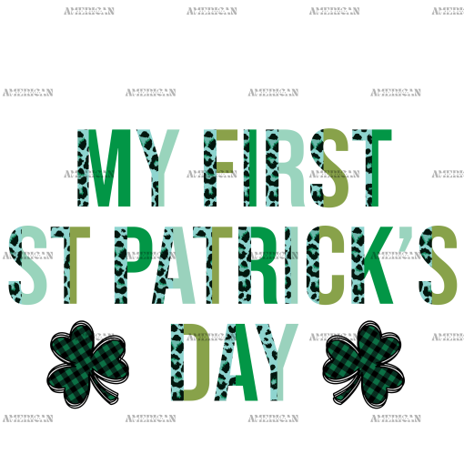 My First St Patrick's Day DTF Transfer