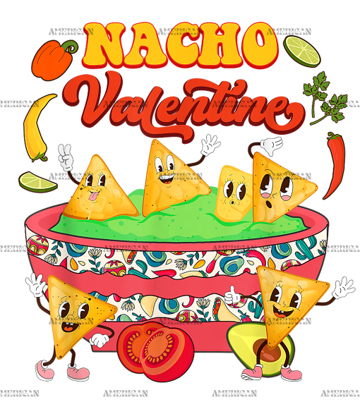 Nacho Valentine-4 DTF Transfer