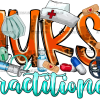 Nurse Practitioner UV DTF Transfer