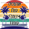 Ocean Air Salty Hair DTF Transfer