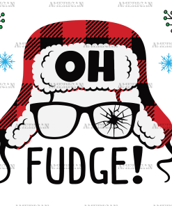 Oh Fudge Clark UV DTF Transfer