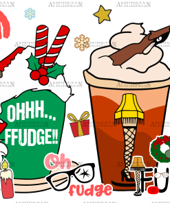 Oh Fudge Coffee UV DTF Transfer